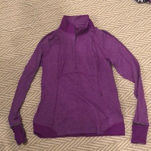 Lululemon 1/2 zip long sleeved shirt/jacket
